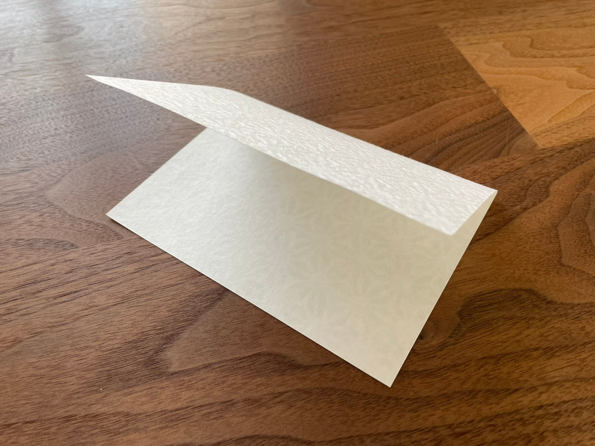 Natural paper mulberry hemp leaf (pasted) A5 size