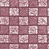 Lace-like thin paper, flat paper / Ichimatsu Rakusui (checkered pattern) 1 sheet