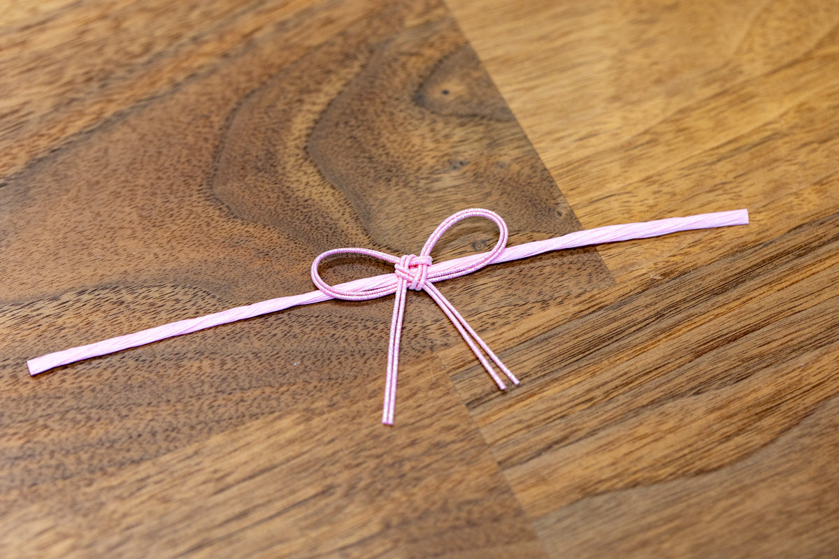 10 Mizuhiki ornaments with ties