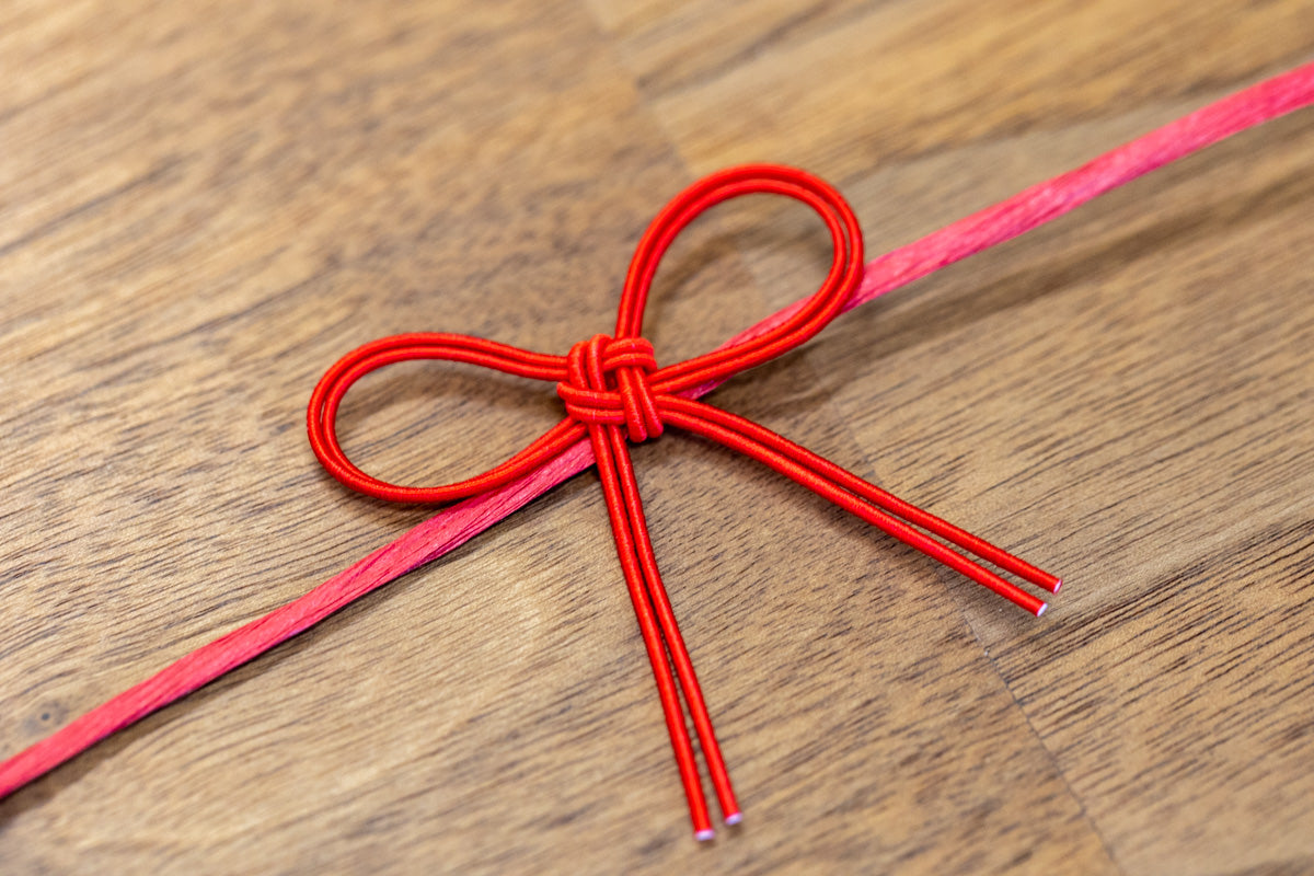 10 Mizuhiki ornaments with ties