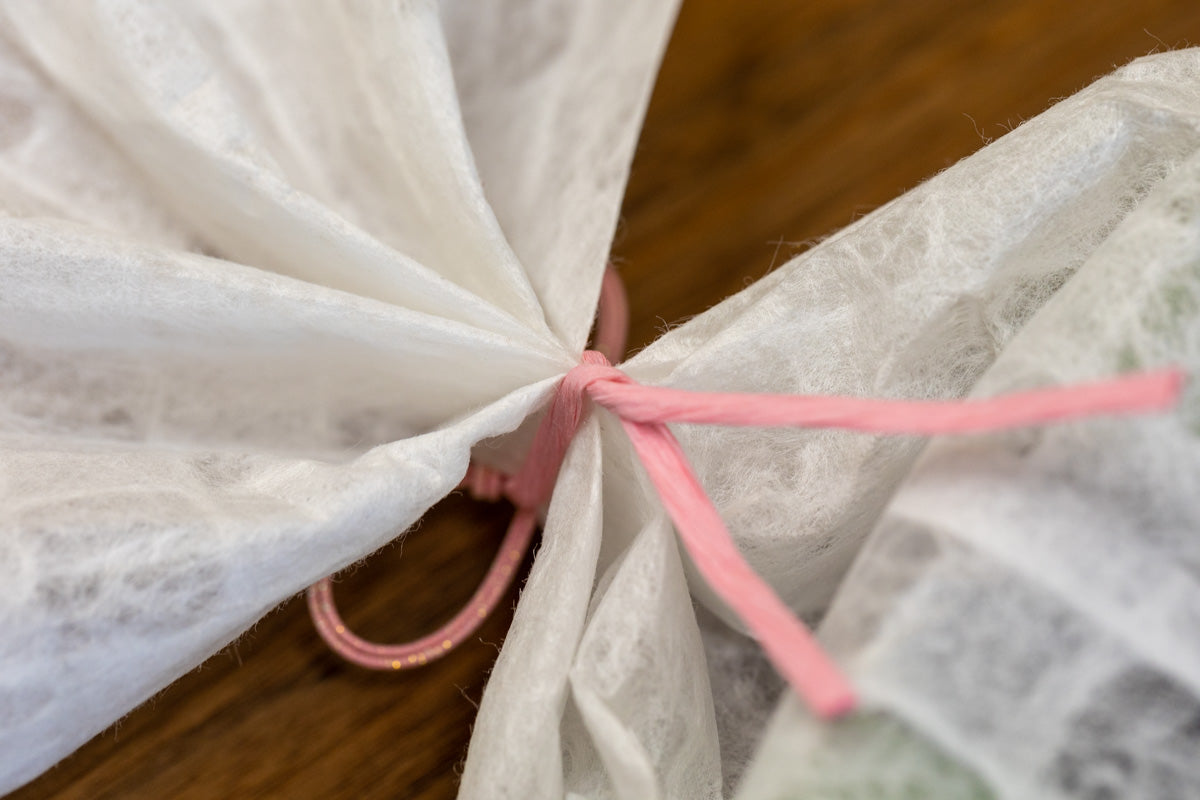 10 Mizuhiki ornaments with ties