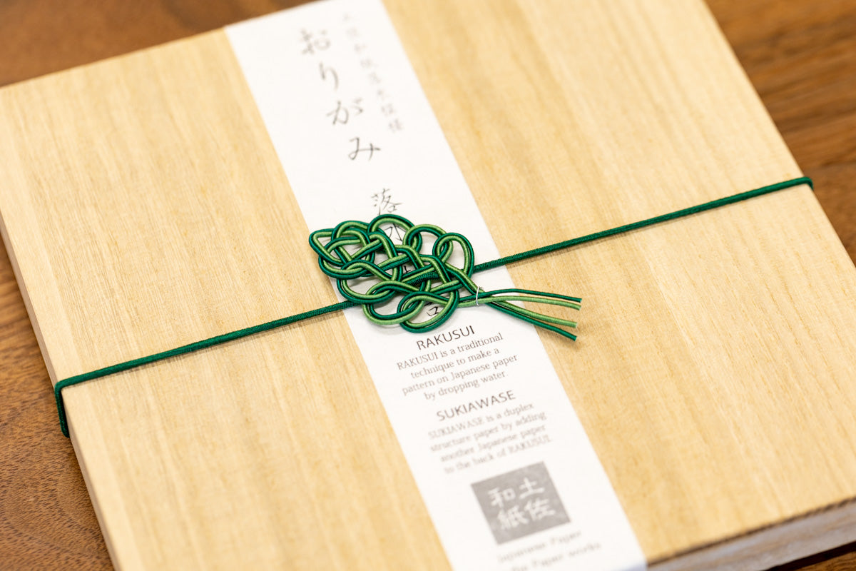 10 Mizuhiki ornaments with rubber bands