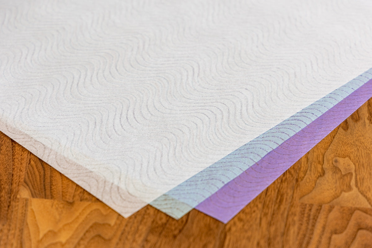 Lace thin paper, flat paper / Sazanami, 1 sheet