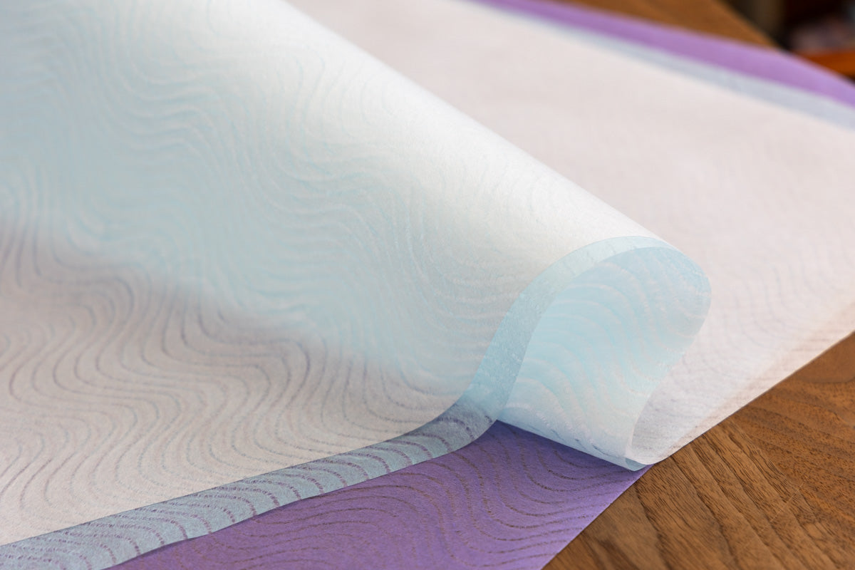 Lace thin paper, flat paper / Sazanami, 1 sheet