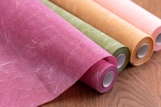 小巻ロール紙/花雲竜 和紙20M