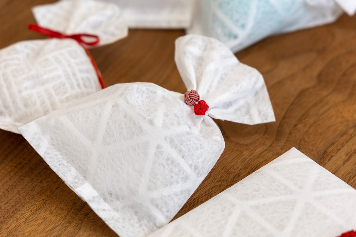 White washi bag/Sac Blanche S