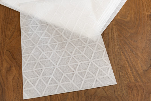 白い和紙袋/サックブランシュ LL(ダイア)