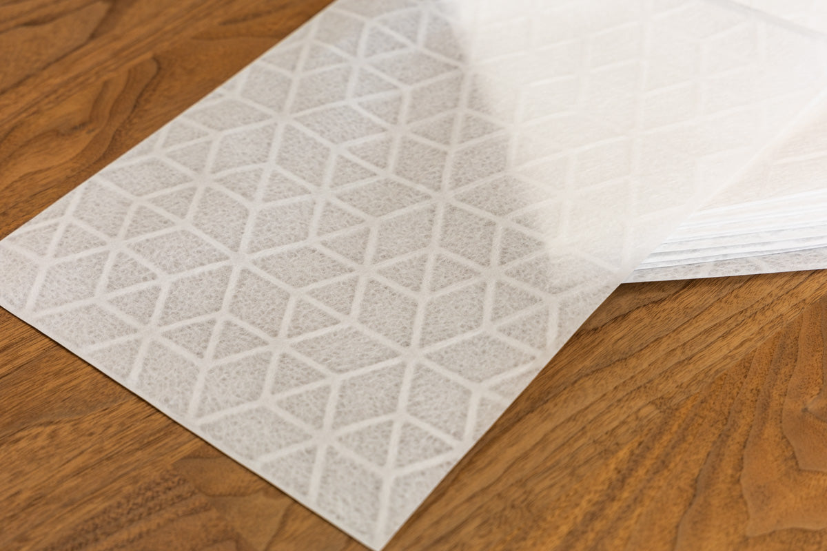 White washi bag/Sac Blanche LL (Diamond)