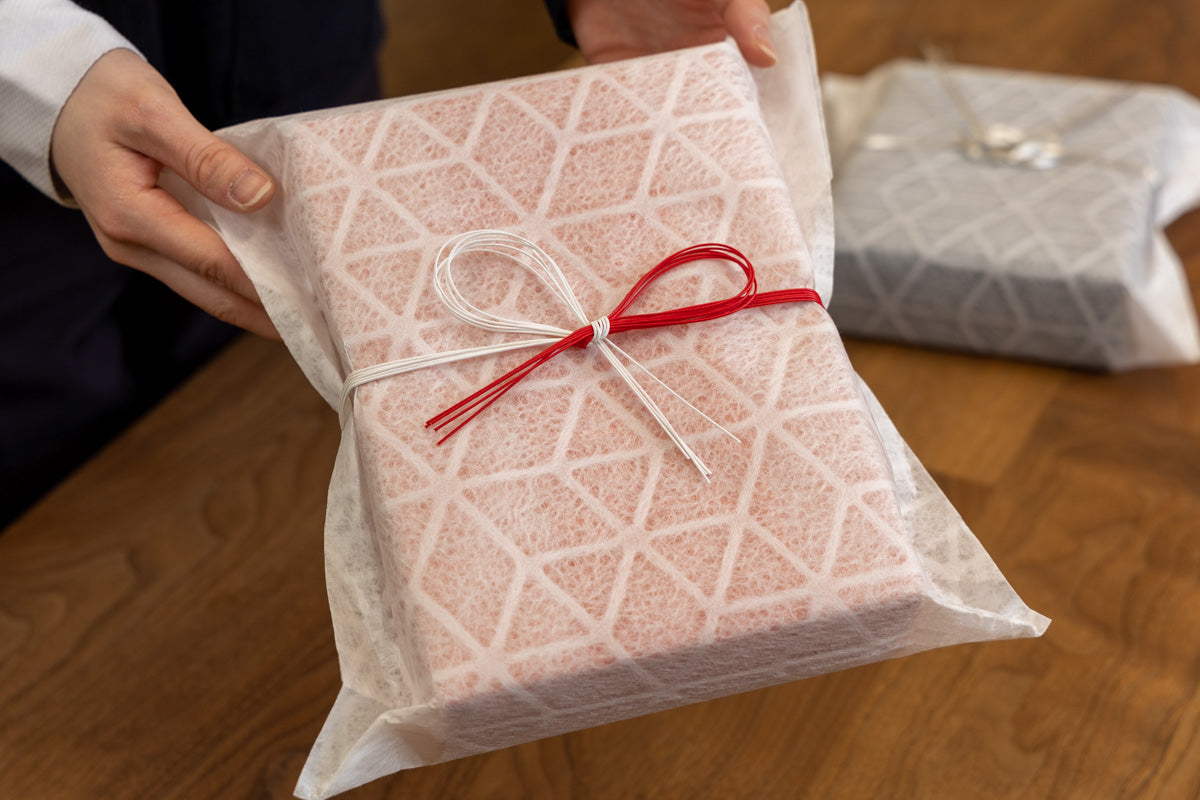 White washi bag/Sac Blanche LL (Diamond)