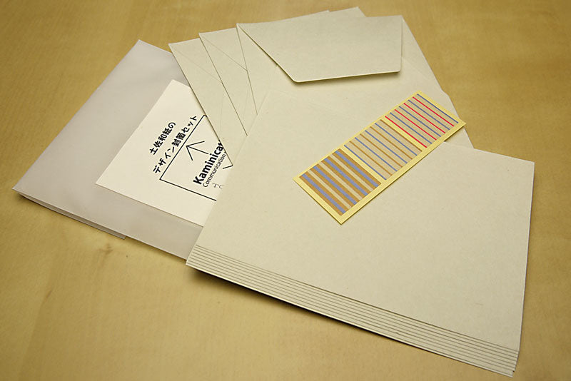 土佐和紙のデザイン封筒セット