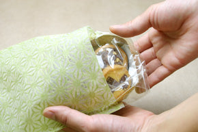 和柄の袋/麻の葉