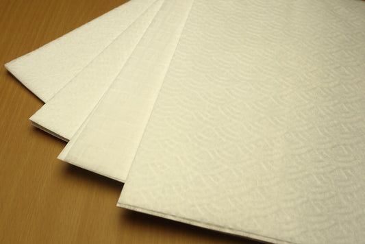 白い和紙袋/サックブランシュ L