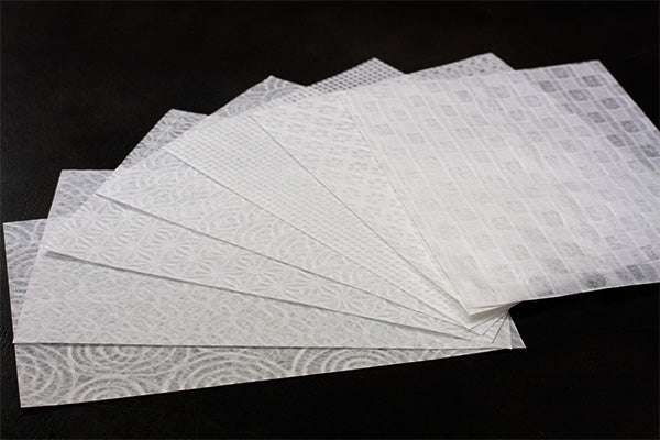 白い和紙袋/サックブランシュ M