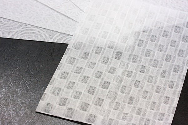 白い和紙袋/サックブランシュ M