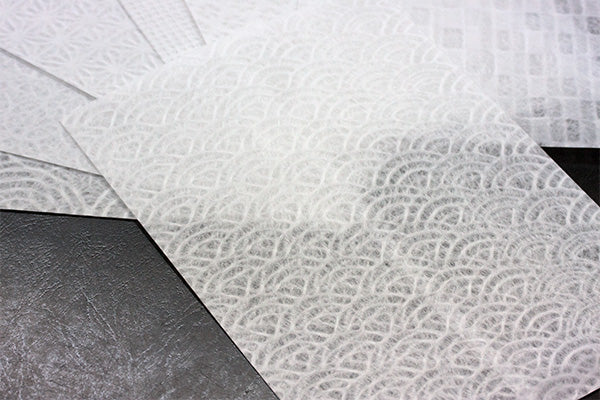 白い和紙袋/サックブランシュ M