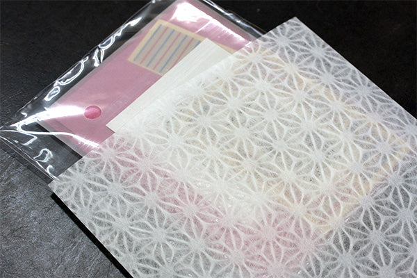 白い和紙袋/サックブランシュ M