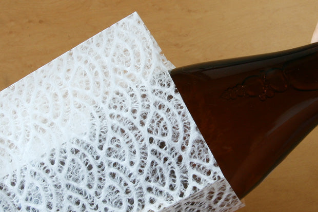 ボトルラッピング袋180ml用/青海波 10枚