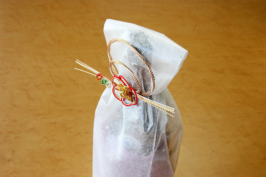 ボトルラッピング袋180ml用/金銀雲竜 10枚