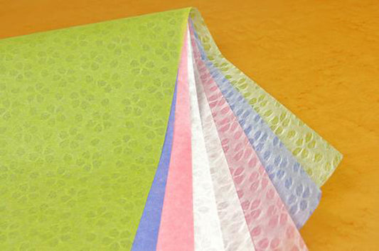 包装用 平判紙 / 桜 抄合(さくら・すきあわせ)1枚