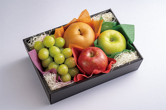 カット紙 くだもの敷き紙 無地 Sサイズ 50枚入