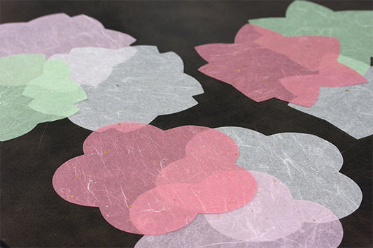 カット紙/花形(大)