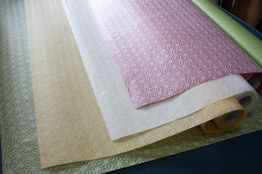 小巻ロール10M/麻の葉 抄合(あさのは すきあわせ)