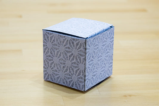 和紙こばこ(マドナシ) 麻の葉