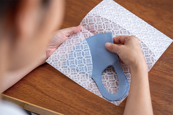 和紙貼りPP抗菌マスクケース (ハードタイプ)