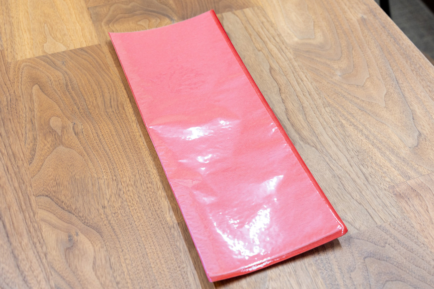 【SALE】片面透明ふくろ もみ紙(赤)