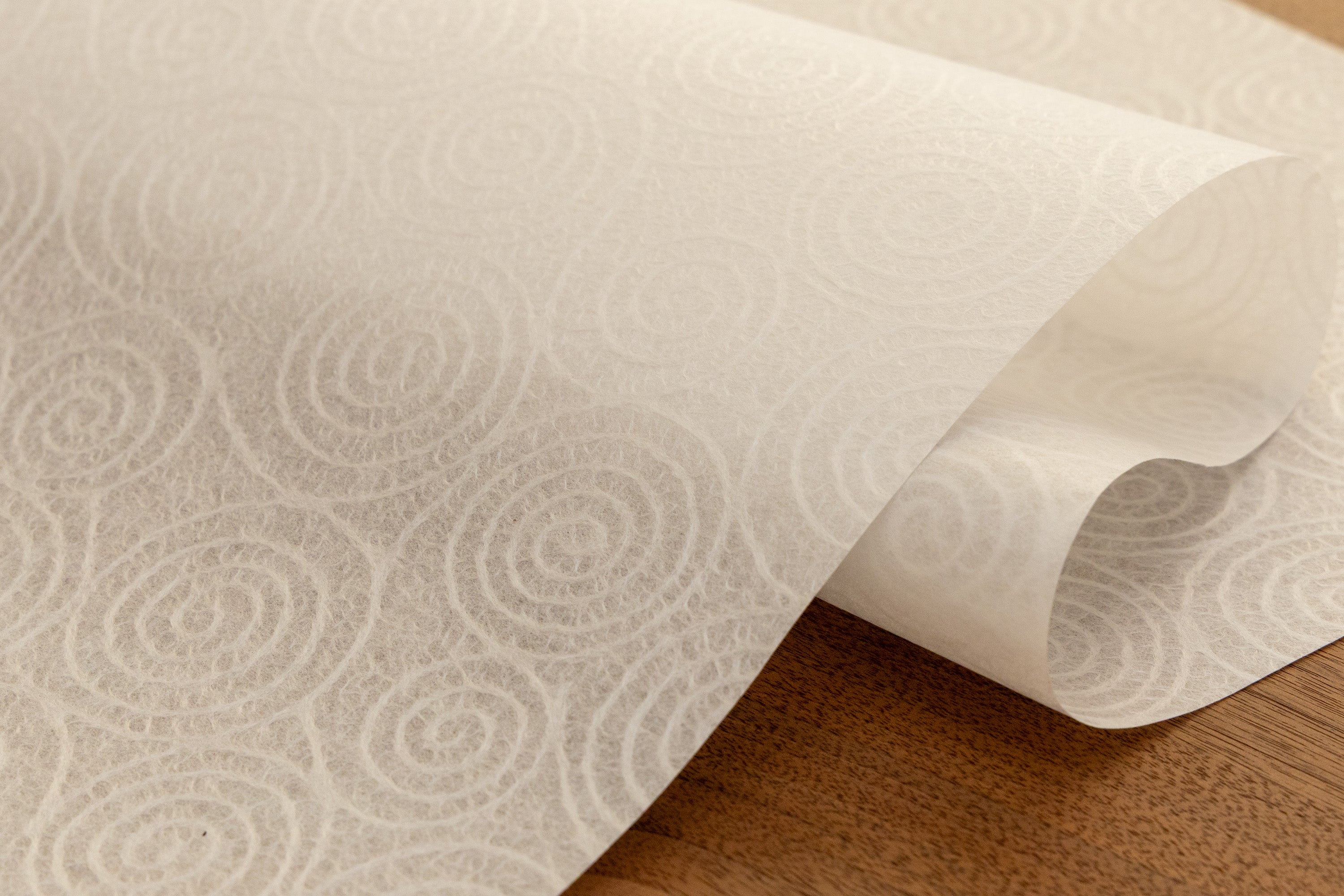 包装用 平判紙/渦巻 抄合(すきあわせ) 1枚 和紙小物専門店【レディリサ