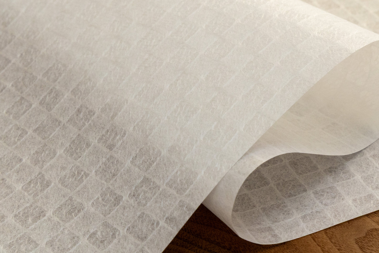 包装用　平判紙/市松落水　抄合(いちまつらくすい・すきあわせ)