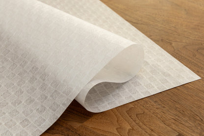 包装用　平判紙/市松落水　抄合(いちまつらくすい・すきあわせ)