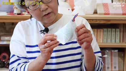 【送料込】和紙袋でつくるかわいい「テトラ包み」